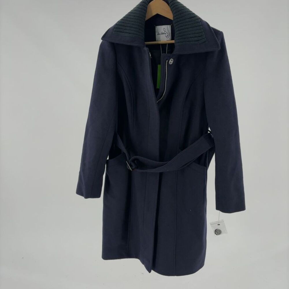 Sam Edelman Asymmetrical Wool-Blend Trench Coat